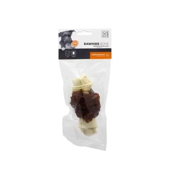 [36-AKS-MPE-19025699] M-Pets Wrapped Ördekli Çiğneme Kemiği Köpek Ödülü (95 Gr)