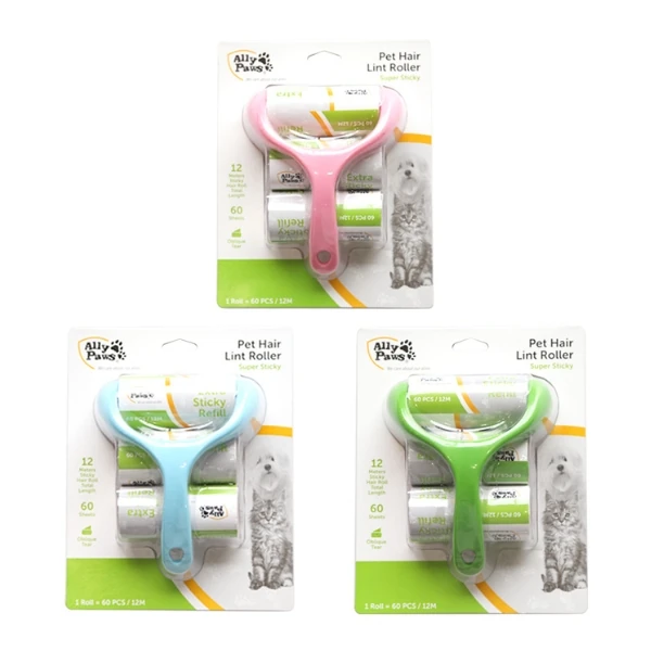 [36-AKS-10502] Ally Paws Kedi ve Köpek Tüy Toplama Rulosu