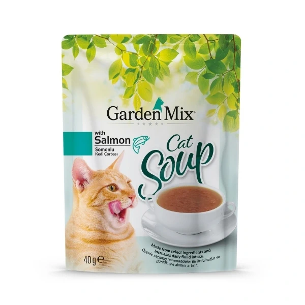 [585-04] Garden Mix Somonlu Kedi Çorbası (1 Adet)