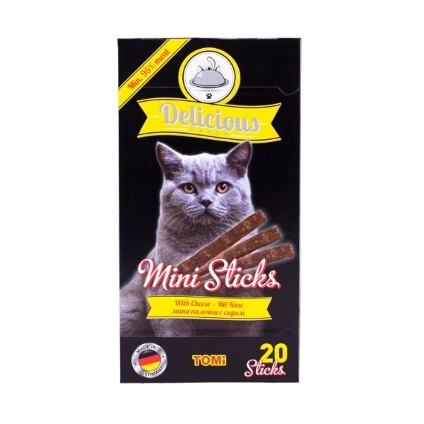 [650-1002321A] Tomi Peynirli Mini Stick Kedi Ödül Maması (1 Adet)