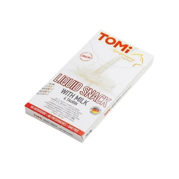[650-1002904A] Tomi Sütlü ve Taurinli Sıvı Kedi Ödül Maması (1 Adet)