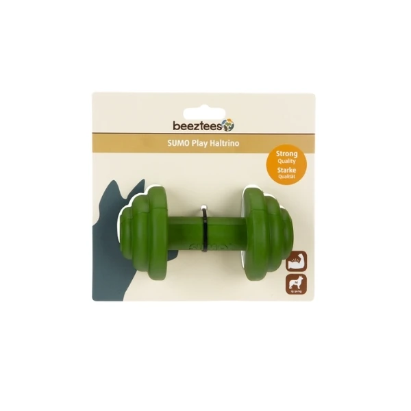 [556-626815] Beeztees Sumo Dental Halter Kauçuk Köpek Oyuncağı (Yeşil)