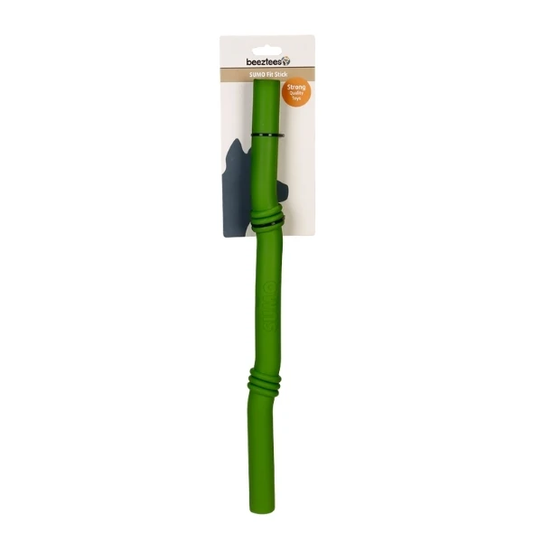 [556-626637] Beeztees Sumo Stick Fit Çubuk Kauçuk Köpek Oyuncağı (Yeşil)
