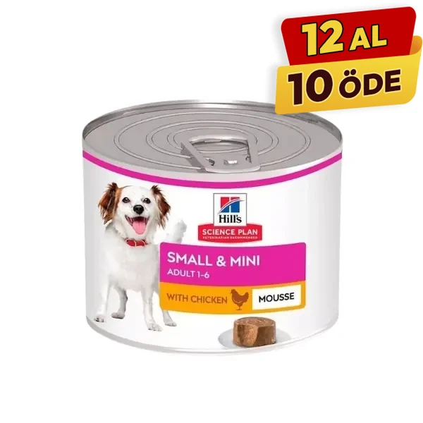 [620-608329] Hills Adult Tavuklu Küçük Irk Yetişkin Konserve Köpek Maması (1 Adet)