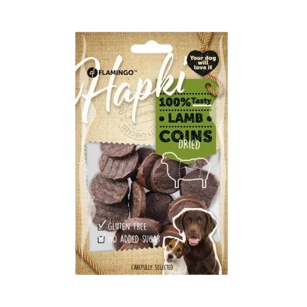 [241-520262] Flamingo Hapki Coins Kuzulu Glutensiz Köpek Ödül Maması (1 Adet)
