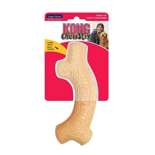 [390-PSW12E] Kong Chewstix Ağaç Dalı Şeklinde Köpek Oyuncağı (Large)