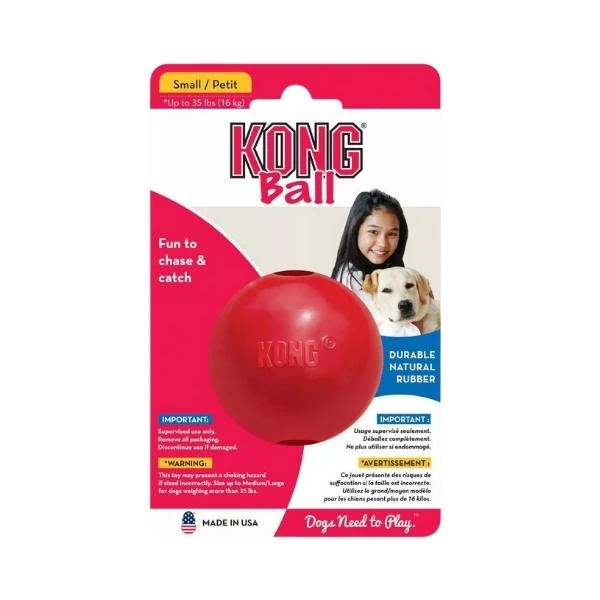 Kong Delikli Top Şeklinde Çok Amaçlı Köpek Oyuncağı Medium Large