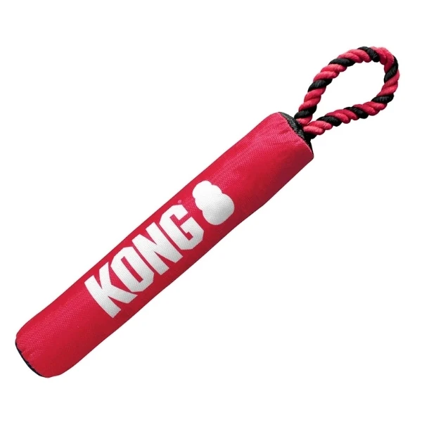 [390-SKSR2E] Kong Signature Stick Çubuk Şeklinde İp Detaylı Köpek Oyuncağı