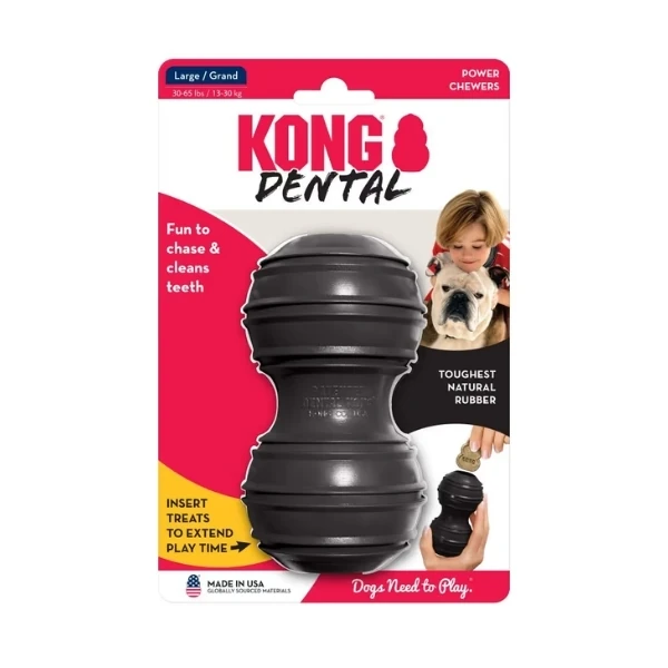 [390-EK1E] Kong Extreme Dental Diş Temizliği için Ultra Sert Köpek Oyuncağı