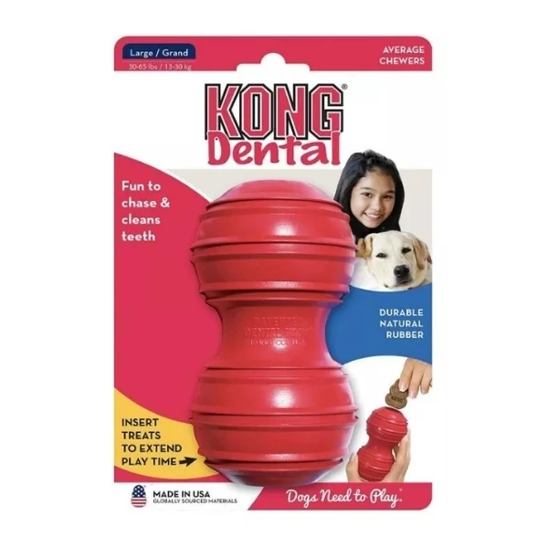 [390-DK1] Kong Dental Diş Temizliği için Köpek Çiğneme Oyuncağı