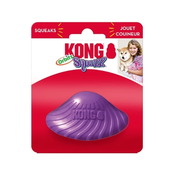 [390-PCR33E] Kong Squeezz Orbitz Dönen Daire Şeklinde Köpek Oyuncağı