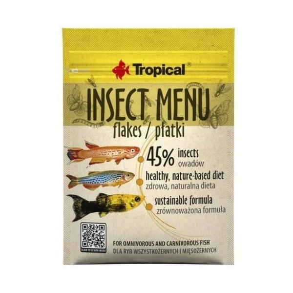 [70441] Tropical Insect Menu Larva Proteinli Pul Balık Yemi