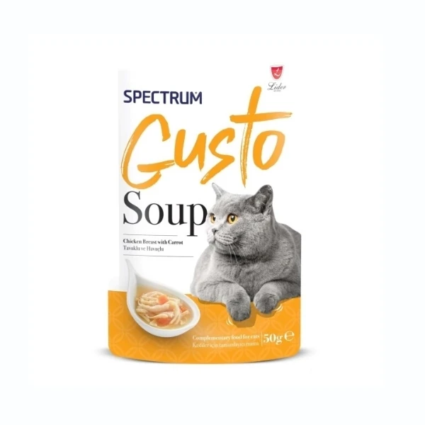 [SPG-102] Spectrum Gusto Soup Tavuklu ve Havuçlu Kedi Çorbası (1 Adet)