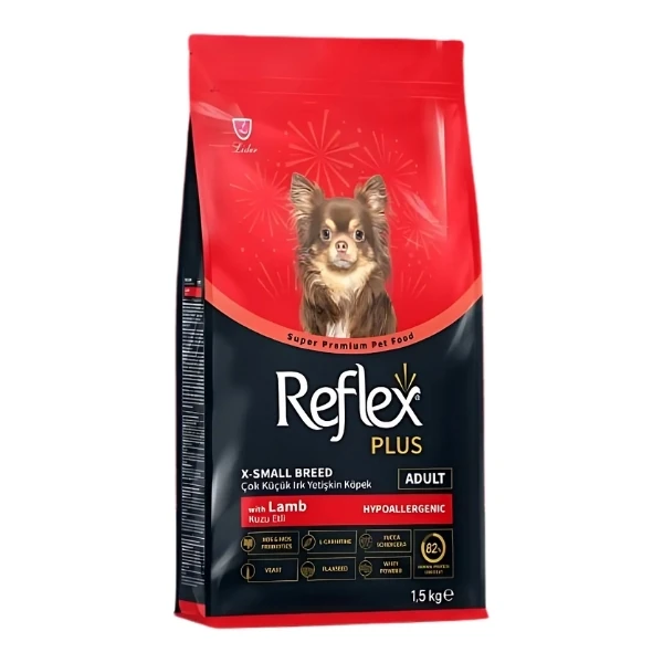 [RFX-109] Reflex Plus Kuzu Etli Çok Küçük Irk Yetişkin Köpek Maması