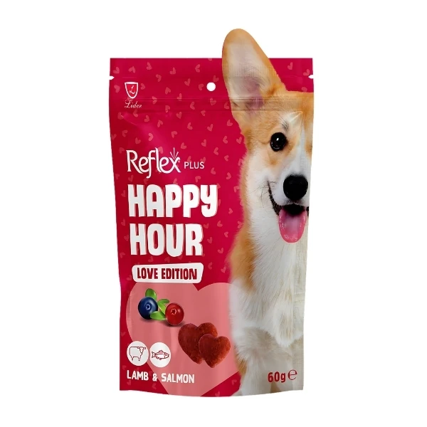 [RFT-095] Reflex Plus Happy Hour Kuzu Etli ve Somunlu Köpek Ödül Maması (1 Adet)