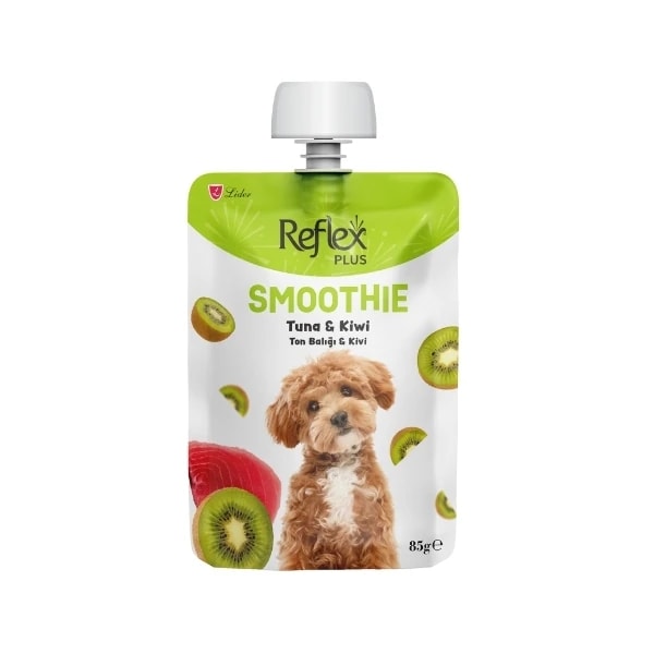 [RFT-063] Reflex Plus Smoothie Ton Balıklı ve Kivili Sıvı Yetişkin Köpek Ödül Maması (1 Adet)