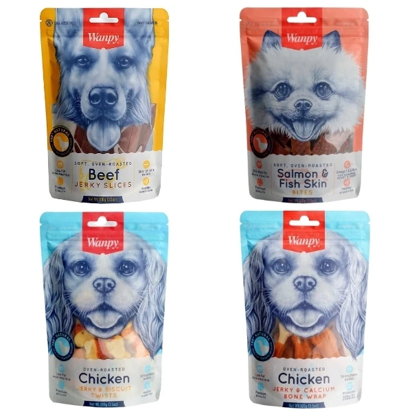 [8685827539272] Wanpy Karışık Lezzetler Doğal Köpek Ödül Maması