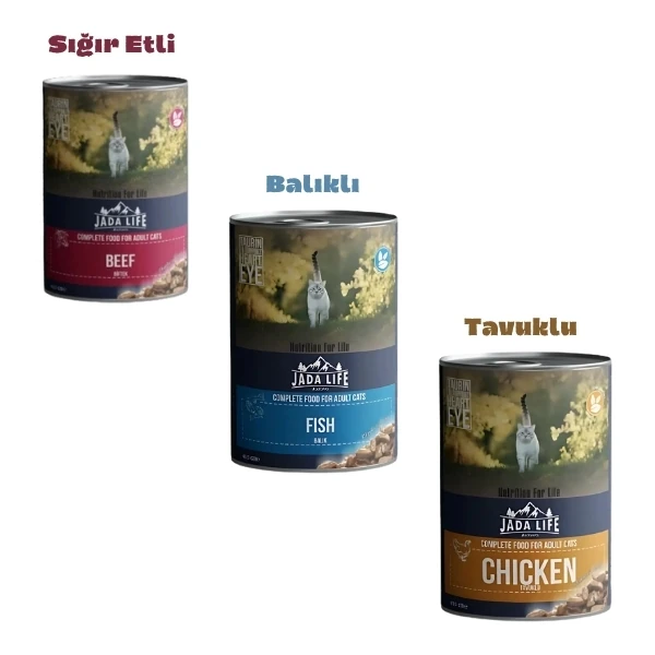 [8686188503872] Jadawa Jada Life Karışık Konserve Kedi Maması