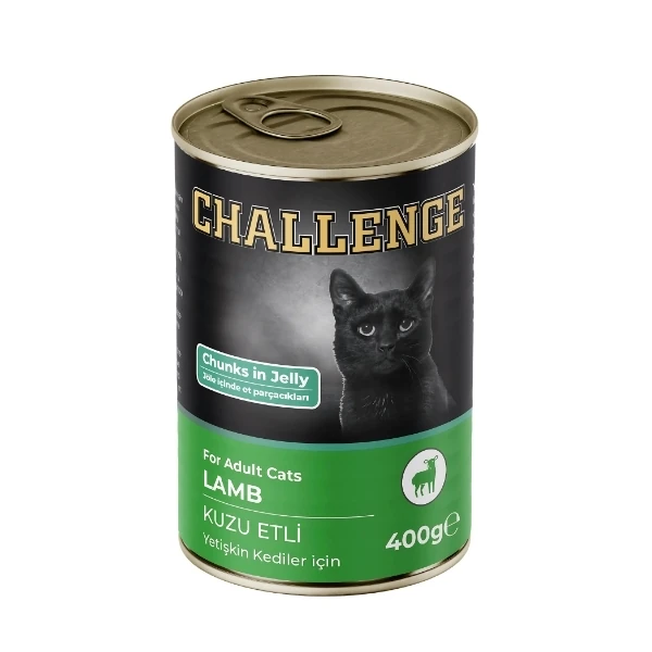 [8690286595721] Challenge Kuzu Etli Yetişkin Konserve Kedi Maması (1 Adet)