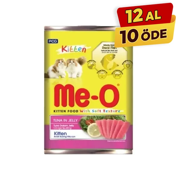 [8850477006201] Meo Kitten Ton Balıklı Yavru Konserve Kedi Maması (1 Adet)