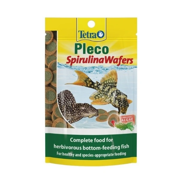 [400-710639] Tetra Pleco Spiriluna Wafers Bitkisel Dip Balık Yemi