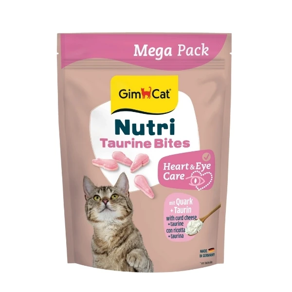[4002064419671] Gimcat Nutri Taurinli ve Lor Peynirli Kalp ve Göz Bakımı Destekleyici Kedi Ödül Maması (1 Adet)