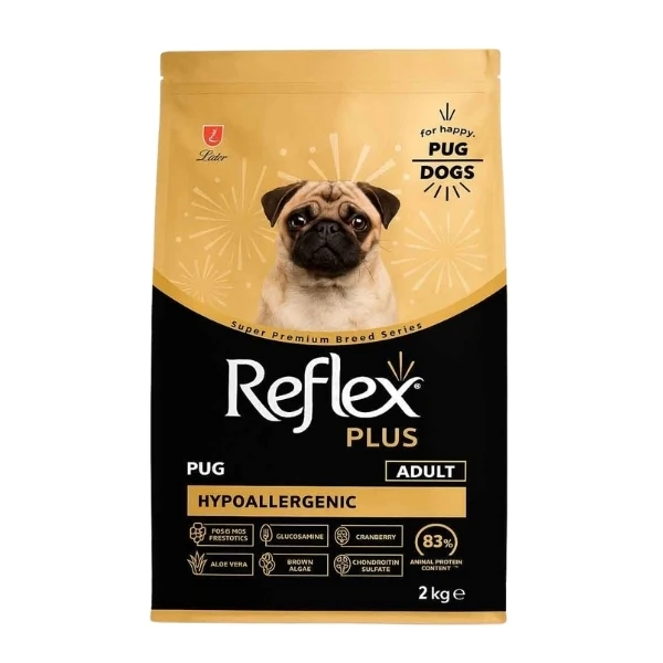 [RFX-610] Reflex Plus Pug Hypoallergenic Tavuklu Yetişkin Köpek Maması (2 Kg)