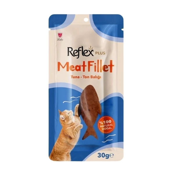 [RFT-171] Reflex Plus Meat Fillet Ton Balıklı Fileto Kedi Ödül Maması (1 Adet)