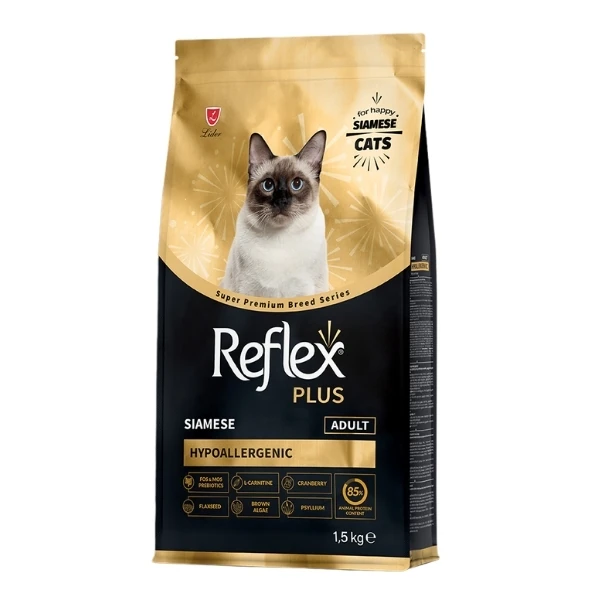 [RFX-506] Reflex Plus Siamese Hypoallergenic Tavuklu Yetişkin Kedi Maması (1.5 Kg)