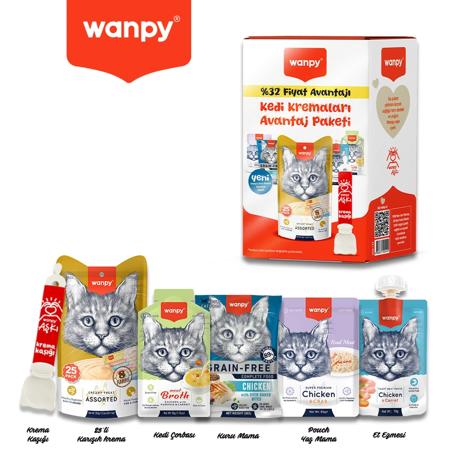[PAAA-132] Wanpy Lezzetler Avantaj Paketi Sıvı Kedi Ödül Maması