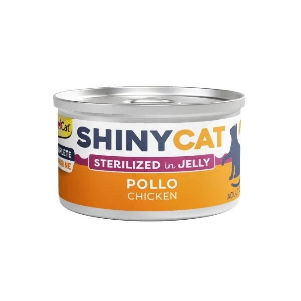 [4002064416779] Gimcat Shinycat Jöle İçinde Tavuklu Kısırlaştırılmış Konserve Kedi Maması (1 Adet)