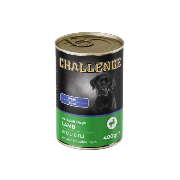 [8690286595776] Challenge Pate Kuzu Etli Yetişkin Konserve Köpek Maması (1 Adet)