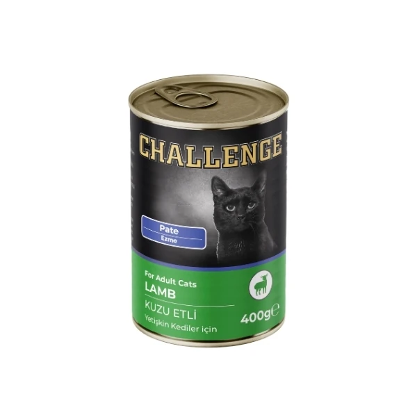 [8690286595745] Challenge Pate Kuzu Etli Yetişkin Konserve Kedi Maması (1 Adet)