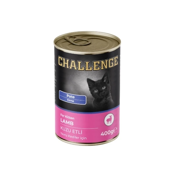[8690286595769] Challenge Pate Kuzu Etli Yavru Konserve Kedi Maması (1 Adet)