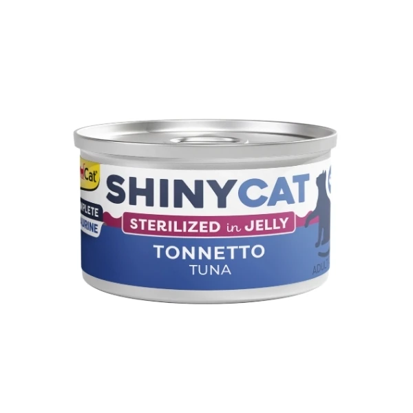 [4002064416786] Gimcat Shinycat Jöle İçinde Ton Balıklı Kısırlaştırılmış Konserve Kedi Maması (1 Adet)
