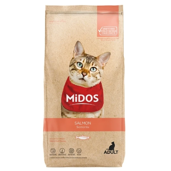 [132101019] Midos Somon ve Pirinçli Yetişkin Kedi Maması