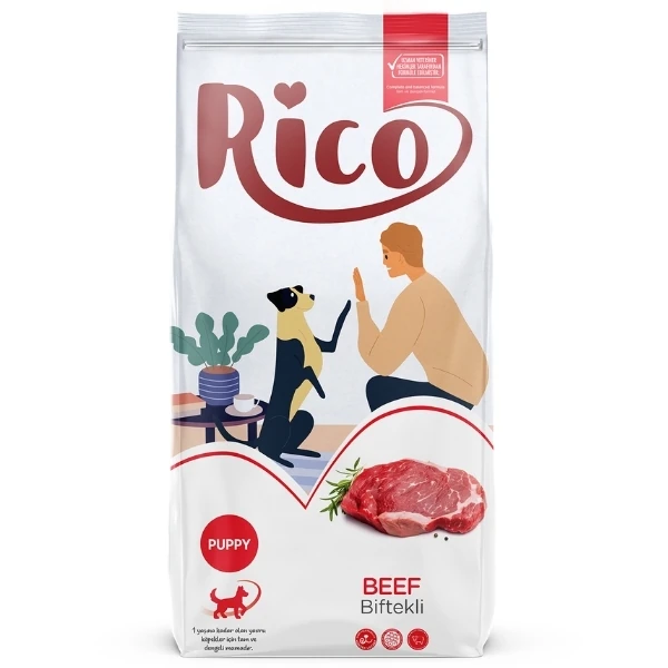 [132102045] Rico Biftekli Yavru Köpek Maması (3 Kg)