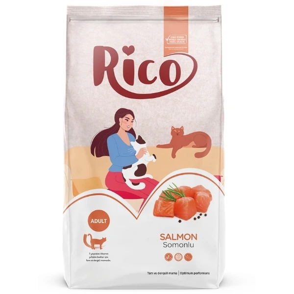 [132101044] Rico Somonlu Yetişkin Kedi Maması (2 Kg)