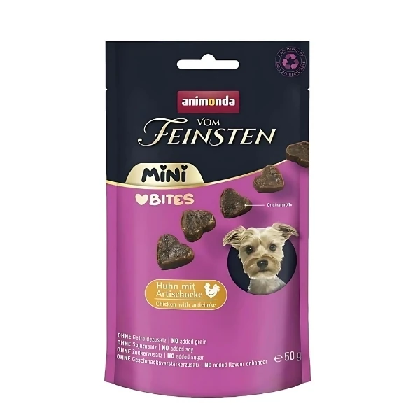 [200-082860] Animonda Vom Feinsten Tavuk Etli Mini Irk Yetişkin Köpek Ödül Maması (1 Adet)