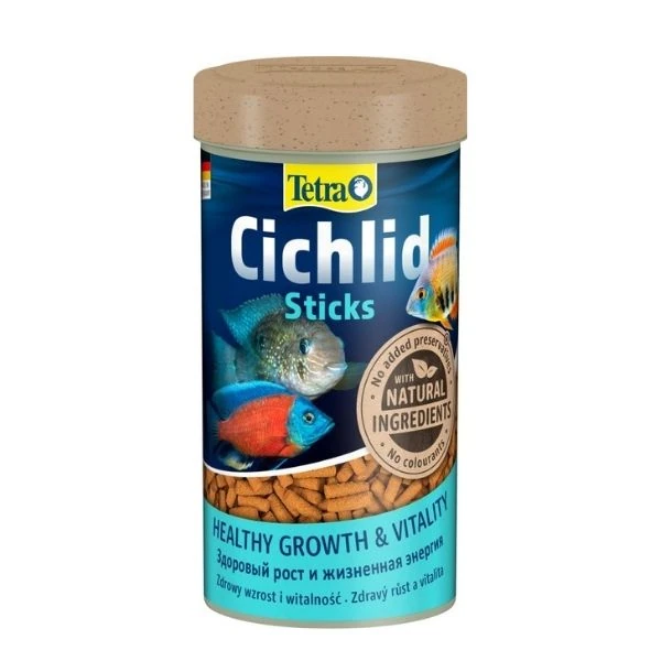 [400-713099] Tetra Cichlid Sticks Ciklet Balıkları için Çubuk Balık Yemi
