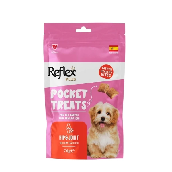 [RFT-083] Reflex Plus Pocket Treats Eklem Sağlığı için Köpek Ödül Maması (1 Adet)