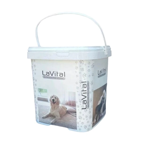 [500-LAVITAL-1017-051] Lavital Kedi ve Köpekler için Mama Kovası