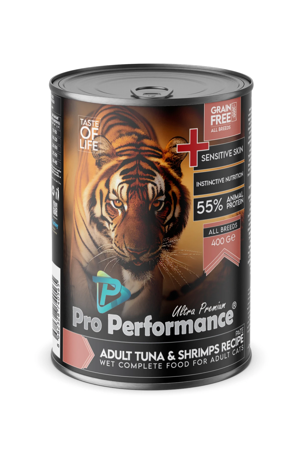 [PET.PPC2069] Pro Performance Ultra Premium Ton Balıklı ve Karidesli Yetişkin Konserve Kedi Maması (1 Adet)