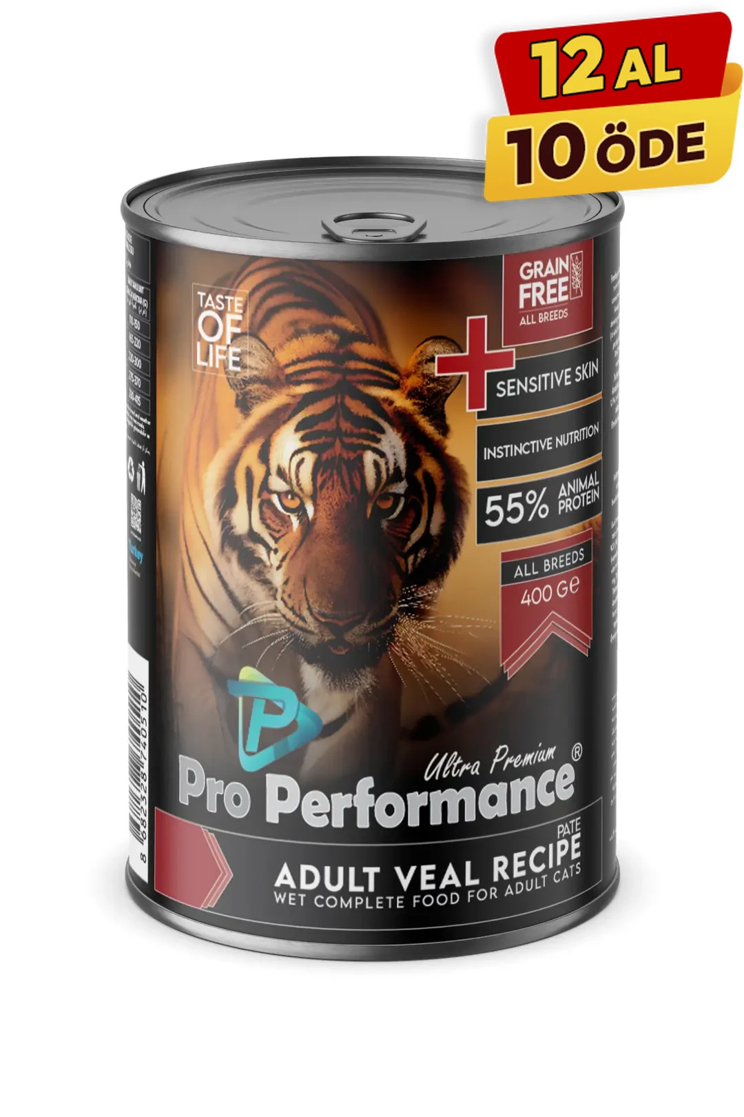 [PET.PPC2065] Pro Performance Ultra Premium Dana Etli Yetişkin Konserve Kedi Maması (1 Adet)