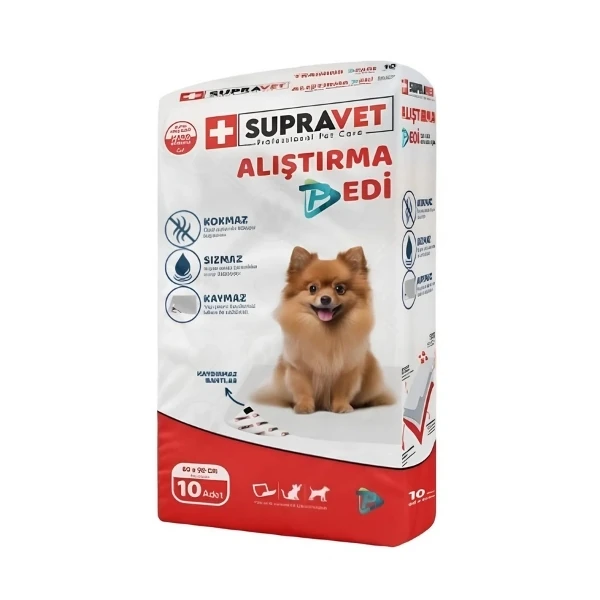 [S.HD.330960] Supravet Köpek Tuvalet Alıştırma Pedi (10 Adet)