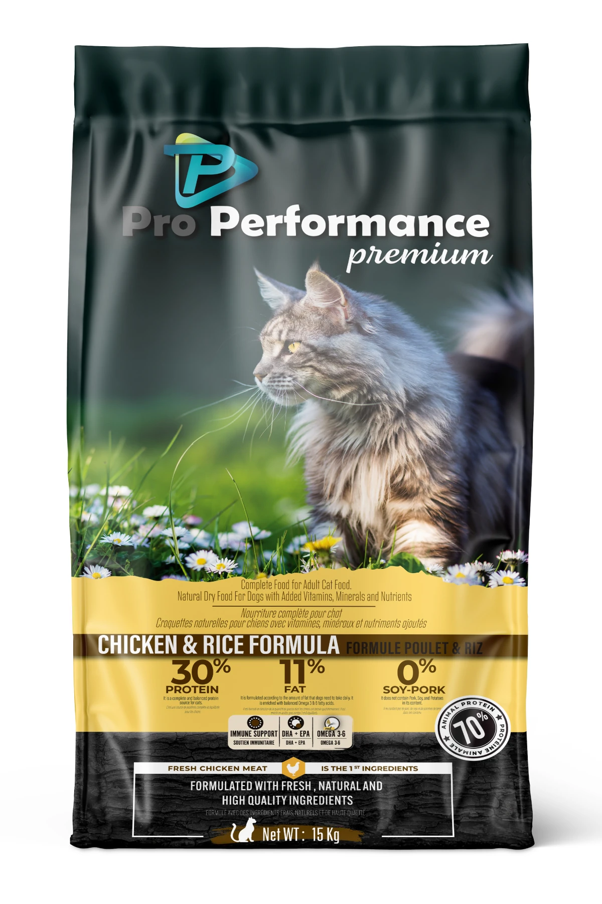 Pro Performance Tavuklu ve Pirinçli Yetişkin Kedi Maması