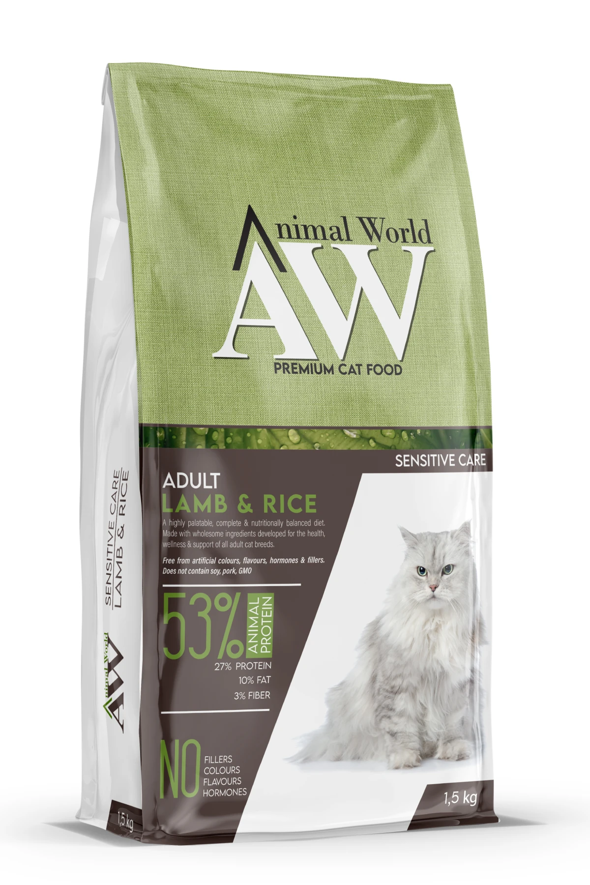 [AW.740787] Animal World Kuzu Etli Yetişkin Kedi Maması