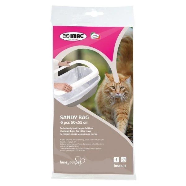 İmac Sandy Bag Kedi Tuvaleti Poşeti