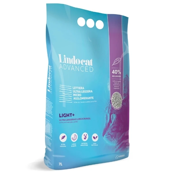 [246-803685] Lindocat Advanced Light Ultra Hafif Diatomit Topaklanan Kedi Kumu (1 Adet)