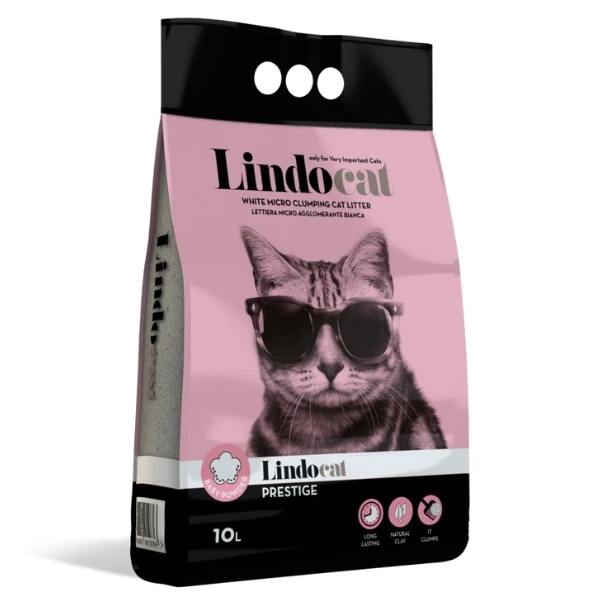 [246-803688] Lindocat Prestige Bebek Pudralı Kedi Kumu (10 Lt, 1 Adet)